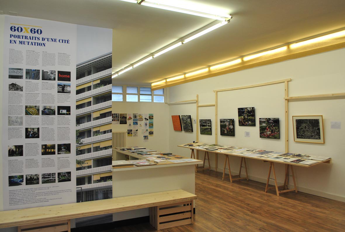 Exposition 60x60 au boulevard Carl-Vogt 2016